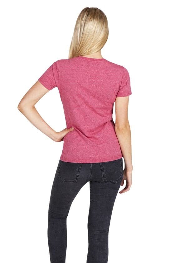 Ladies Color Marl Tee - kustomteamwear.com