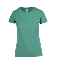 Ladies Color Marl Tee - kustomteamwear.com