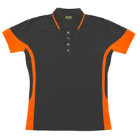 Ladies Contrast Polo - kustomteamwear.com