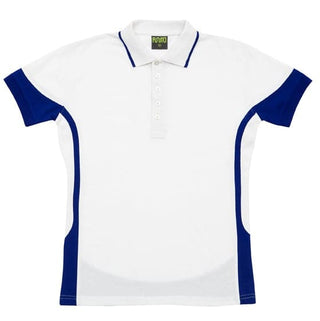 Ladies Contrast Polo - kustomteamwear.com