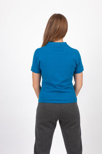Ladies Cotton Pigment Dyed Polo - kustomteamwear.com