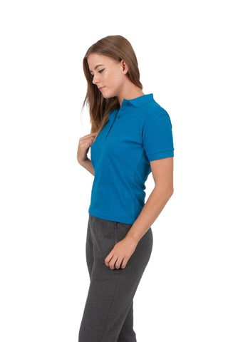Ladies Cotton Pigment Dyed Polo - kustomteamwear.com