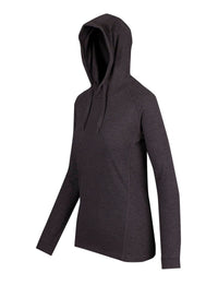 Ladies' FUSION T-shirt Hoodie - kustomteamwear.com