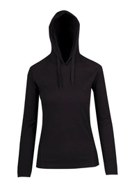 Ladies' FUSION T-shirt Hoodie - kustomteamwear.com