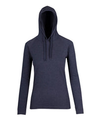 Ladies' FUSION T-shirt Hoodie - kustomteamwear.com