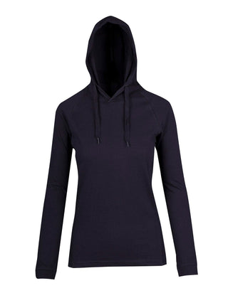 Ladies' FUSION T-shirt Hoodie - kustomteamwear.com