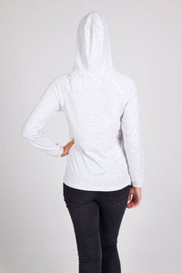 Ladies' FUSION T-shirt Hoodie - kustomteamwear.com