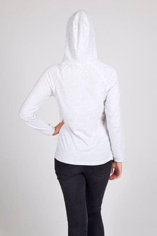 Ladies' FUSION T-shirt Hoodie - kustomteamwear.com