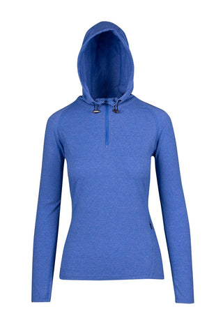 Ladies Greatness Half zip Hood - kustomteamwear.com