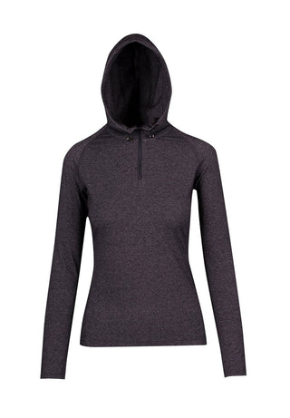 Ladies Greatness Half zip Hood - kustomteamwear.com