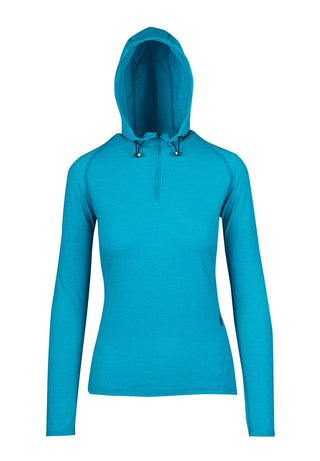 Ladies Greatness Half zip Hood - kustomteamwear.com