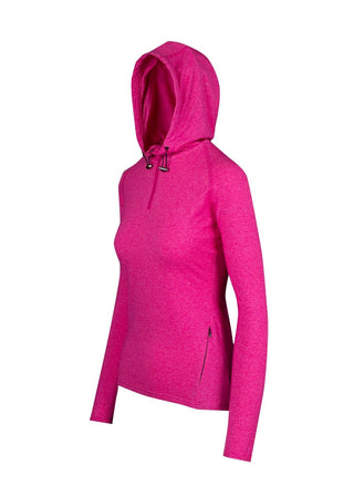 Ladies Greatness Half zip Hood - kustomteamwear.com