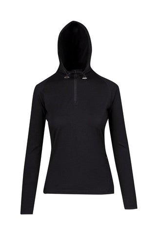 Ladies Greatness Half zip Hood - kustomteamwear.com