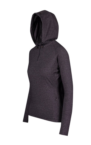 Ladies Greatness Half zip Hood - kustomteamwear.com
