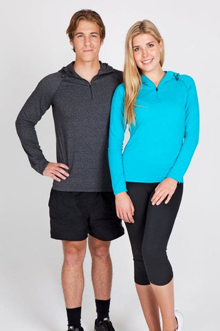 Ladies Greatness Half zip Hood - kustomteamwear.com