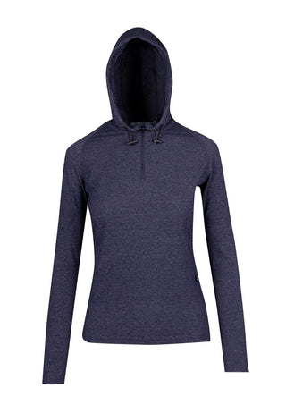 Ladies Greatness Half zip Hood - kustomteamwear.com