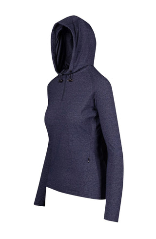 Ladies Greatness Half zip Hood - kustomteamwear.com