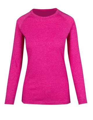 Ladies Greatness Heather Long Sleeve - kustomteamwear.com