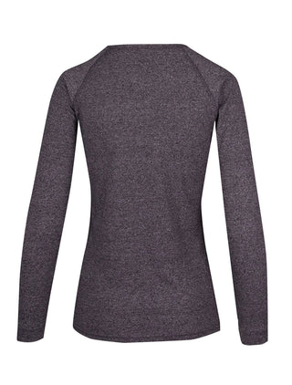 Ladies Greatness Heather Long Sleeve - kustomteamwear.com