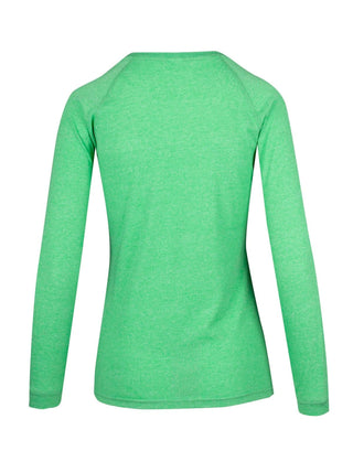 Ladies Greatness Heather Long Sleeve - kustomteamwear.com