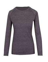 Ladies Greatness Heather Long Sleeve - kustomteamwear.com
