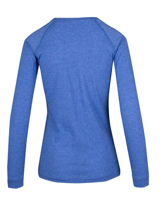 Ladies Greatness Heather Long Sleeve - kustomteamwear.com