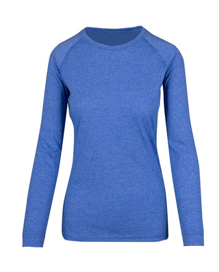 Ladies Greatness Heather Long Sleeve - kustomteamwear.com