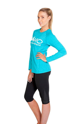 Ladies Greatness Heather Long Sleeve - kustomteamwear.com