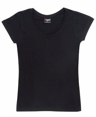 Ladies Jersey Scoop Neck Tee - kustomteamwear.com