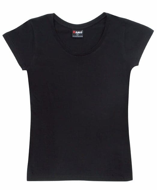 Ladies Jersey Scoop Neck Tee - kustomteamwear.com