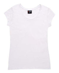 Ladies Jersey Scoop Neck Tee - kustomteamwear.com