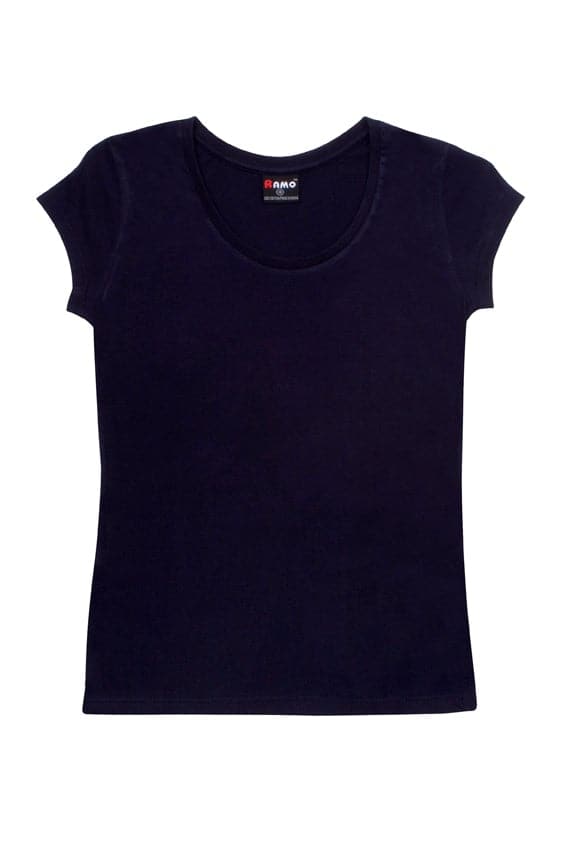Ladies Jersey Scoop Neck Tee - kustomteamwear.com