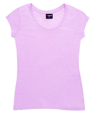 Ladies Jersey Scoop Neck Tee - kustomteamwear.com