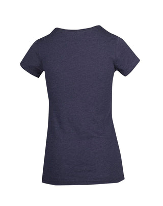 Ladies Marl V-neck T-shirt - kustomteamwear.com