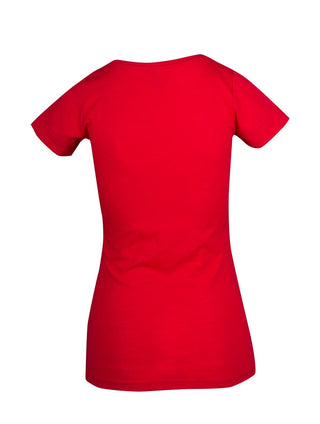 Ladies Raw Cotton Wave Tees - kustomteamwear.com