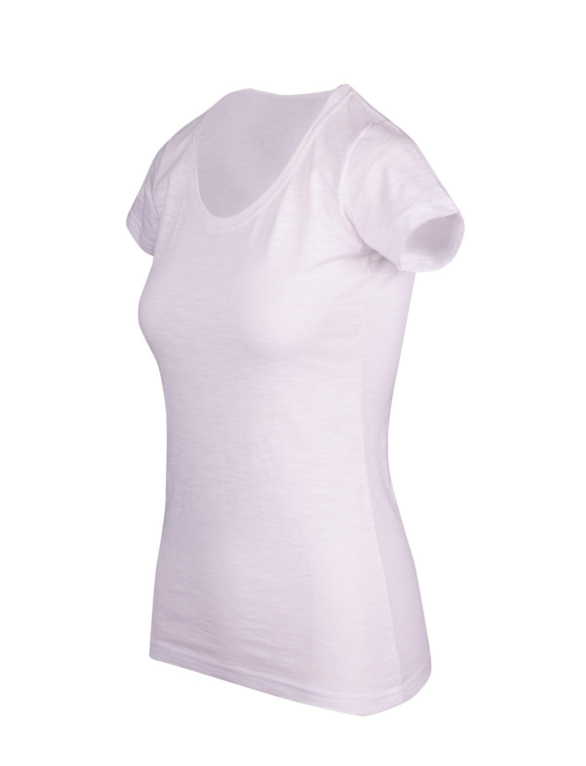 Ladies Raw Cotton Wave Tees - kustomteamwear.com