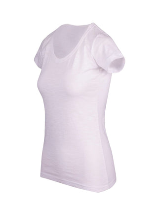 Ladies Raw Cotton Wave Tees - kustomteamwear.com