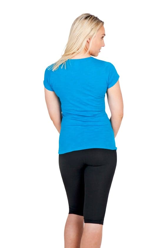 Ladies Raw Cotton Wave Tees - kustomteamwear.com