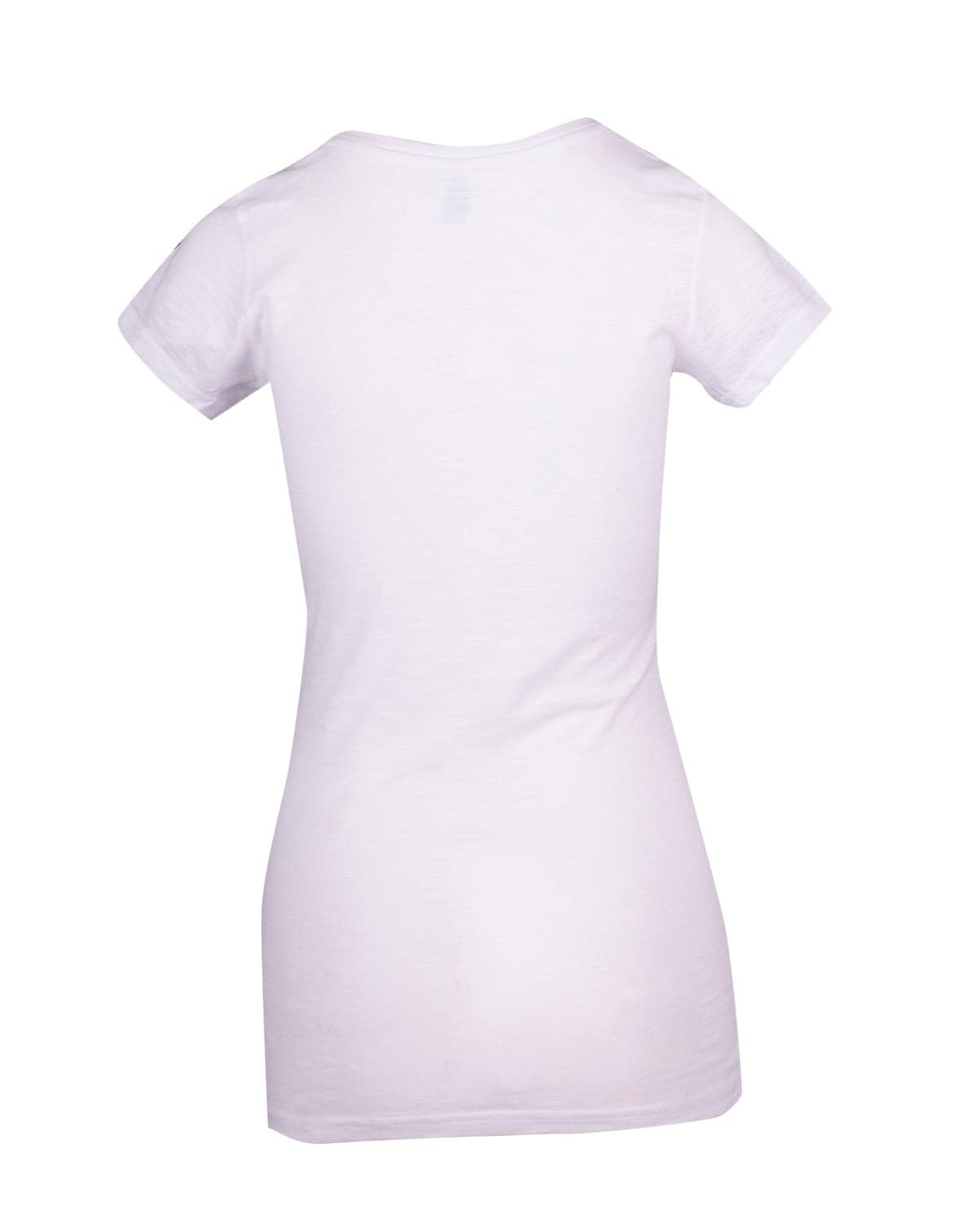 Ladies Raw Cotton Wave V Neck Tees - kustomteamwear.com