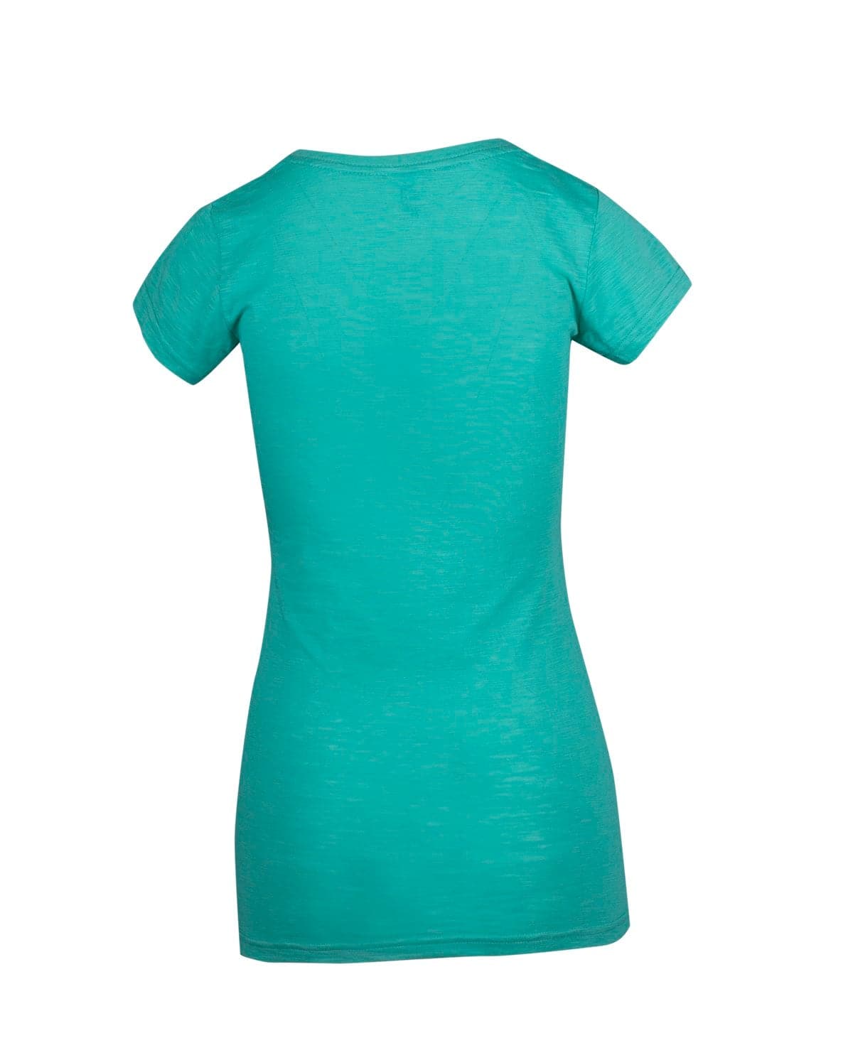 Ladies Raw Cotton Wave V Neck Tees - kustomteamwear.com