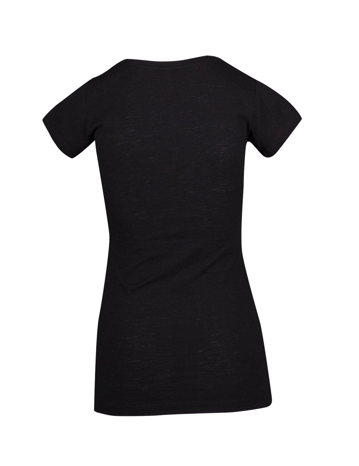Ladies Raw Cotton Wave V Neck Tees - kustomteamwear.com