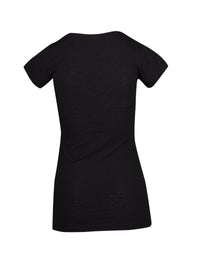 Ladies Raw Cotton Wave V Neck Tees - kustomteamwear.com