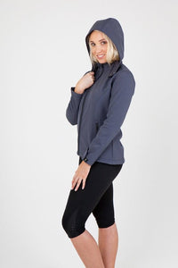 Ladies Soft Shell HOODED Jacket - TEMPEST Range - kustomteamwear.com