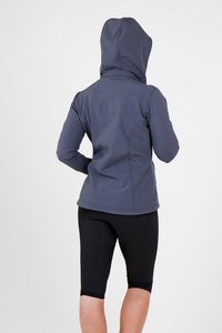 Ladies Soft Shell HOODED Jacket - TEMPEST Range - kustomteamwear.com