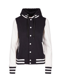 Ladies Varsity Jacket & Hood - kustomteamwear.com