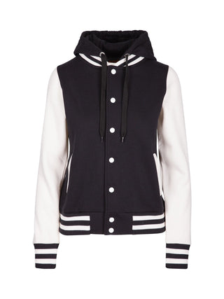 Ladies Varsity Jacket & Hood - kustomteamwear.com