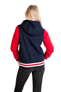 Ladies Varsity Jacket & Hood - kustomteamwear.com