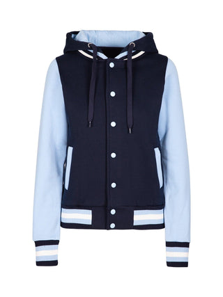 Ladies Varsity Jacket & Hood - kustomteamwear.com