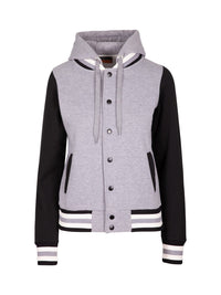 Ladies Varsity Jacket & Hood - kustomteamwear.com