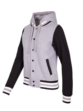 Ladies Varsity Jacket & Hood - kustomteamwear.com